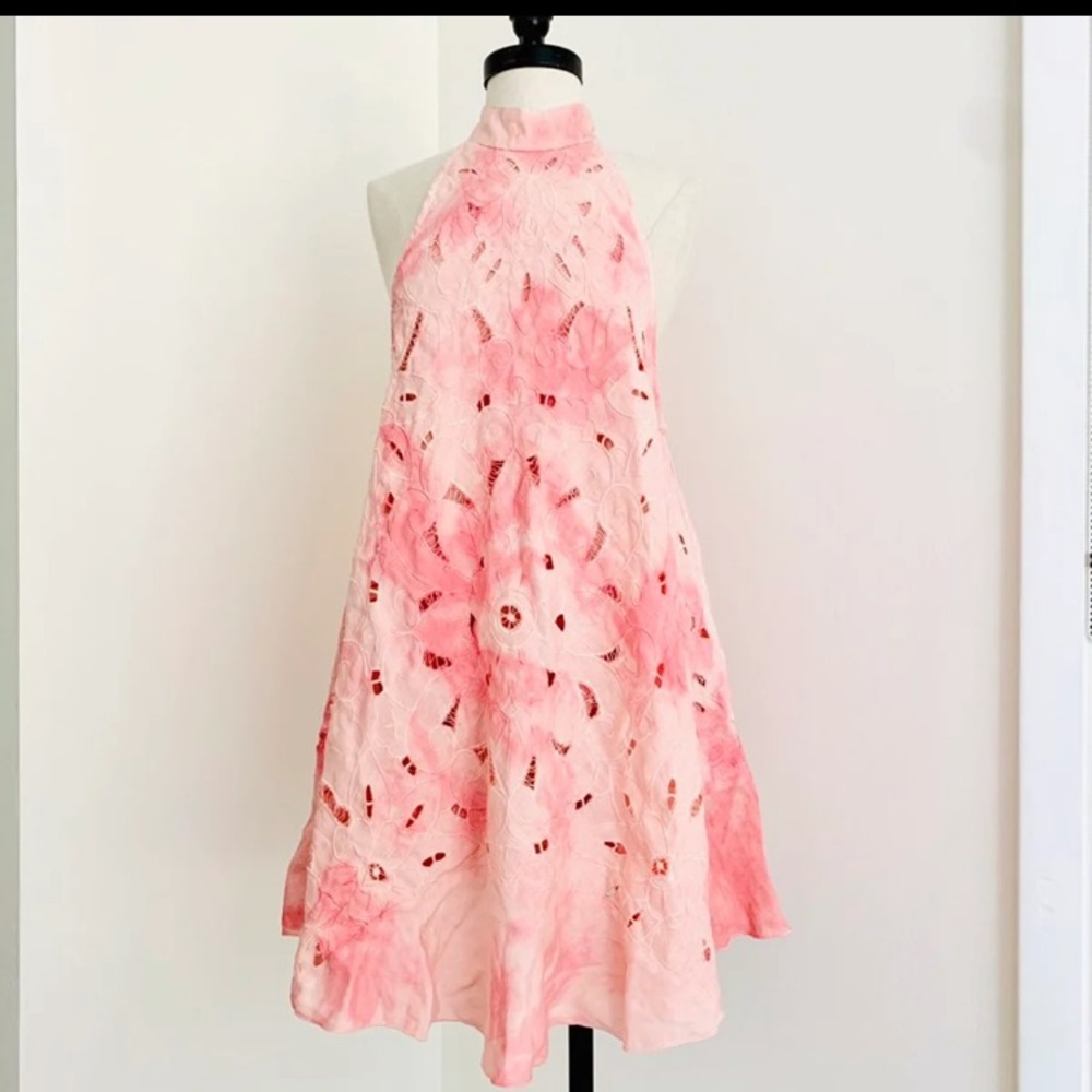 Free People Tye Dye Trapeze Dress